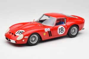 Ferrari 250 GTO #18 P. Rodriguez Daytona Continental 3 Hours Winner 1963 Kyosho 1:18 08438F Metaal