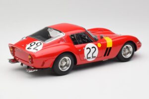 Ferrari 250 GTO #22 Beurlys / Elde / Mason 24 Hours of Le Mans 1962 CMC 1:18 M-253 Metaal — afbeelding 2 van 6