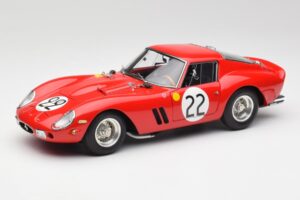 Ferrari 250 GTO #22 Beurlys / Elde / Mason 24 Hours of Le Mans 1962 CMC 1:18 M-253 Metaal