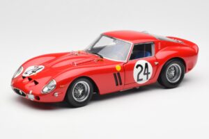 Ferrari 250 GTO #24 J. Blaton / G. Langlois 2nd 24 Hours of Le Mans 1963 Kyosho 1:18 08432C Metaal