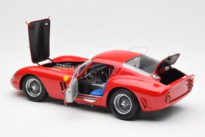 Ferrari 250 GTO #24 J. Blaton / G. Langlois 2nd 24 Hours of Le Mans 1963 Kyosho 1:18 08432C Metaal — afbeelding 5 van 8