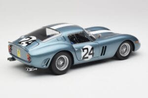 Ferrari 250 GTO #24 P. Rodriguez 12 Hours of Sebring GT3.0 Winner 1962 Kyosho 1:18 08438D Metaal — afbeelding 3 van 8