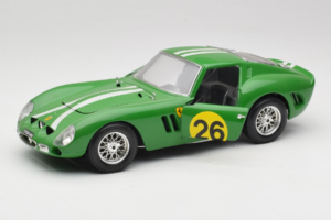 Ferrari 250 GTO #26 Groen Witte Strepen 1962 Bburago 1:18 3011-G3 Metaal — afbeelding 2 van 8
