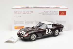 Ferrari 250 GTO #86 Targa Florio 1962 CMC 1:18 M-156 Metaal — afbeelding 6 van 6