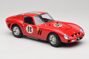 Ferrari 250 GTO #96 Rood 1962 Bburago 1:18 3011-N1 Metaal — afbeelding 6 van 8