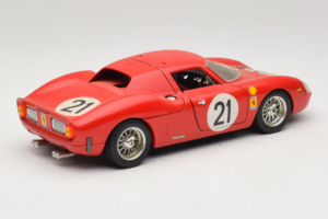 Ferrari 250 LM #21 M. Gregory / J. Rindt 24 Hours of Le Mans 1965 Bburago 1:18 3033-P2 Metaal — afbeelding 3 van 8