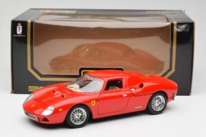 Ferrari 250 Le Mans Rood Bburago 1:18 3033 Metaal — afbeelding 8 van 8