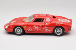 Ferrari 250 LM Rood Wit Essen Autographs Gelimiteerde Editie Bburago 1:18 3033-P4 Metaal — afbeelding 4 van 8