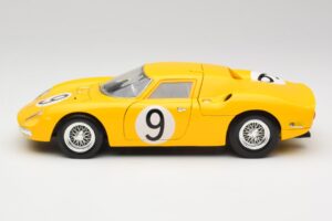 Ferrari 250 LM #21 M. Gregory / J. Rindt NART 24 Hours of Le Mans Winner 1965 Hot Wheels 1:18 25729 Metaal — afbeelding 4 van 8