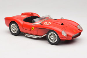 Ferrari 250 Testa Rossa #14 Rood Replacement Box 1957 Bburago 1:18 3007-R1 Metaal — afbeelding 6 van 8