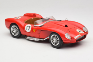 Ferrari 250 Testa Rossa #17 Rood 1957 Bburago 1:18 3007-R4 Metaal — afbeelding 6 van 8