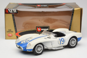 Ferrari 250 Testa Rossa #19 Wit Replacement Box 1957 Bburago 1:18 3007-R5 Metaal — afbeelding 8 van 8