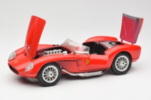 Ferrari 250 Testa Rossa Rood Bburago 1:18 3007 Metaal — afbeelding 2 van 8