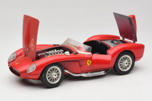 Ferrari 250 Testa Rossa #4 Rood Replacement Box 1957 Bburago 1:18 3007-R6 Metaal — afbeelding 2 van 8