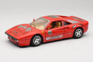 Ferrari 288 GTO #1 Rood 1984 Bburago 1:18 3027-P3 Metaal