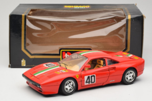 Ferrari 288 GTO #40 Rood Italiaanse Vlag 1984 Bburago 1:18 3027-P1 Metaal — afbeelding 8 van 8
