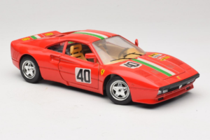 Ferrari 288 GTO #40 Rood Italiaanse Vlag 1984 Bburago 1:18 3027-P1 Metaal — afbeelding 6 van 8