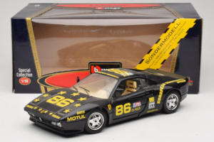 Ferrari 288 GTO #86 Zwart Gelimiteerde Editie 1984 Bburago 1:18 3027-B1 Metaal — afbeelding 8 van 8