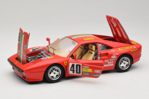 Ferrari 288 GTO Rally #40 Rood 1986 Bburago 1:18 3057-P1 Metaal — afbeelding 2 van 8