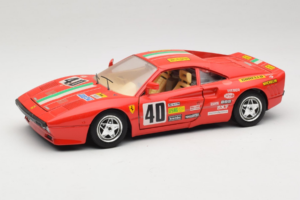 Ferrari 288 GTO Rally #40 Rood 1986 Bburago 1:18 3057-P1 Metaal