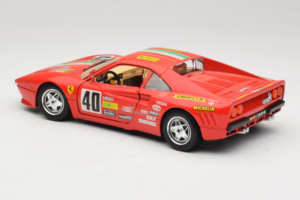 Ferrari 288 GTO Rally #40 Rood 1986 Bburago 1:18 3057-P1 Metaal — afbeelding 7 van 8