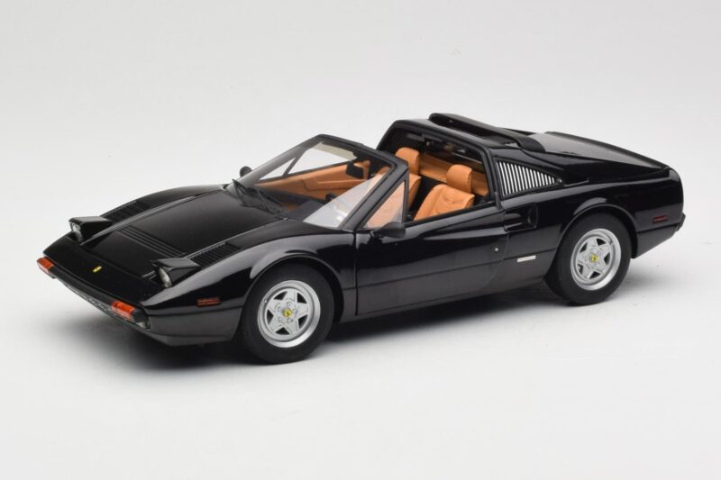 Ferrari 308 GTS Zwart Hot Wheels 1:18 P9899 Metaal