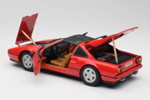 Ferrari 328 GTS Rood Anson 1:18 TY11078 Metaal — afbeelding 5 van 8