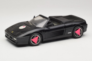 Ferrari 348 Spider Zwart Mira 1:18 6181 Metaal