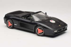 Ferrari 348 Spider Zwart Mira 1:18 6181 Metaal — afbeelding 6 van 8