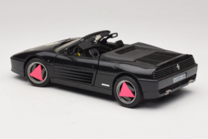 Ferrari 348 Spider Zwart Mira 1:18 6181 Metaal — afbeelding 7 van 8