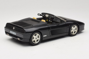 Ferrari 348 Spider Zwart Met Zilveren Wielen Mira 1:18 6918 Metaal — afbeelding 3 van 8