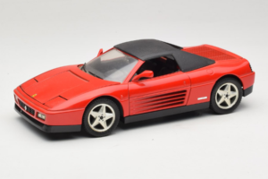 Ferrari 348 Spider Rood Mira 1:18 6180 Metaal