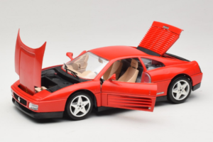 Ferrari 348 tb Rood Bburago 1:18 3039 Metaal — afbeelding 2 van 8