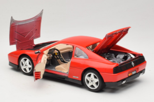 Ferrari 348 tb Rood Bburago 1:18 3039 Metaal — afbeelding 5 van 8