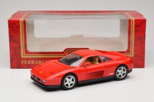 Ferrari 348 TB Rood Mira 1:18 6101 Metaal — afbeelding 8 van 8