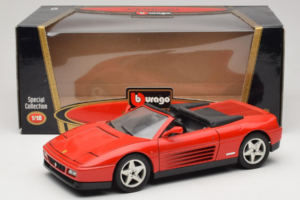 Ferrari 348 TB Rood Bburago 1:18 3039-P4 Metaal — afbeelding 8 van 8