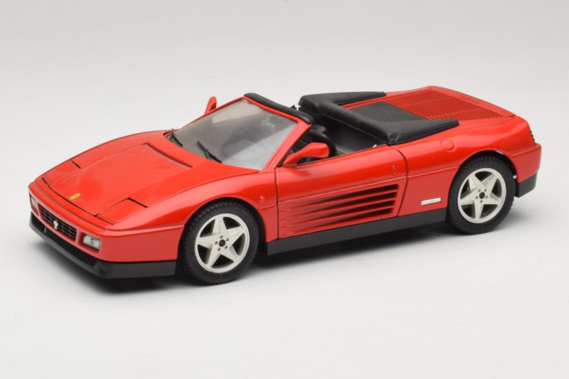Ferrari 348 TB Rood Bburago 1:18 3039-P4 Metaal