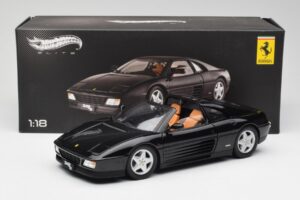 Ferrari 348 TS Zwart Hot Wheels 1:18 X5481 Metaal — afbeelding 8 van 8