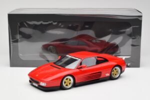 Ferrari 348 Twin Turbo Koenig Special Rood GT Spirit 1:18 GT472 Hars — afbeelding 6 van 6