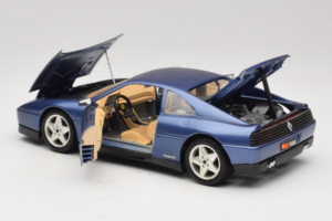 Ferrari 348tb Donkerblauw Metallic Bburago 1:18 3039-B1 Metaal — afbeelding 5 van 8