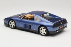 Ferrari 348tb Donkerblauw Metallic Bburago 1:18 3039-B1 Metaal — afbeelding 7 van 8