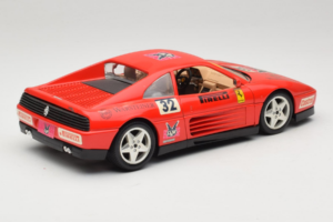 Ferrari 348 TB #32 Pirelli Rood 1989 Bburago 1:18 3039-P1 Metaal — afbeelding 3 van 8