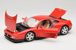 Ferrari 348tb Rood Bburago 1:18 3039-R1 Metaal — afbeelding 2 van 8