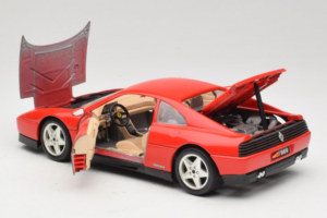 Ferrari 348tb Rood Bburago 1:18 3039-R1 Metaal — afbeelding 5 van 8