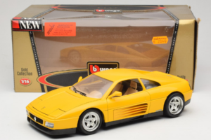 Ferrari 348 TB Geel Replacement Box Bburago 1:18 3039-R2 Metaal — afbeelding 8 van 8