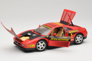 Ferrari 348 ts Evoluzione #1 Rood Mira 1:18 6112 Metaal — afbeelding 2 van 8