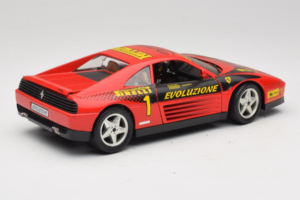 Ferrari 348 ts Evoluzione #1 Rood Mira 1:18 6112 Metaal — afbeelding 3 van 8