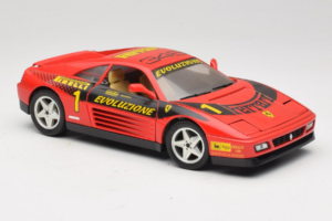 Ferrari 348 ts Evoluzione #1 Rood Mira 1:18 6112 Metaal — afbeelding 6 van 8