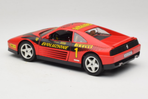Ferrari 348 ts Evoluzione #1 Rood Mira 1:18 6112 Metaal — afbeelding 7 van 8