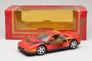 Ferrari 348 ts Evoluzione #1 Rood Mira 1:18 6112 Metaal — afbeelding 8 van 8